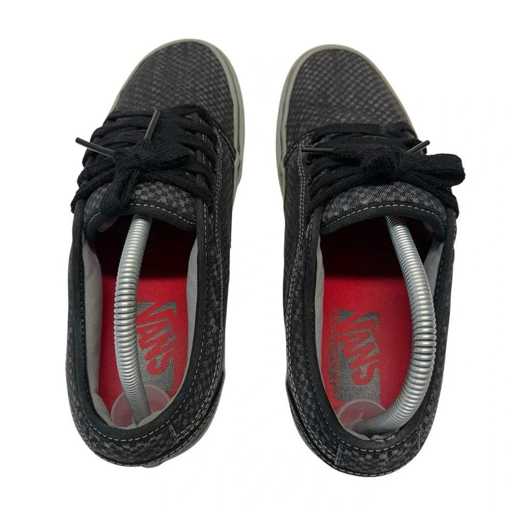 Vans Pro Ultra Cush Chukka Low Micro Check Black Gray Men‎ Size 9 S-4